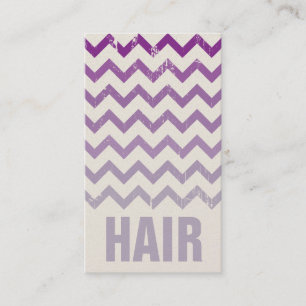 Visita Tarjeta de presentación con estilo de cabello - O