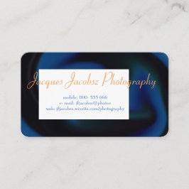 Visita Tarjeta de presentación con fondo de tinte de ancl