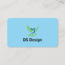 Tarjeta de presentación con logotipo de fénix mode