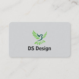 Visita Tarjeta de presentación con logotipo de fénix mode