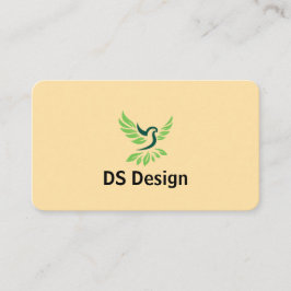 Visita Tarjeta de presentación con logotipo de fénix mode