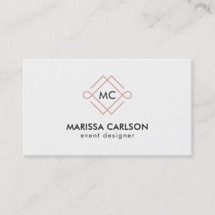 Visita Tarjeta de presentación con logotipo de Purpurina 