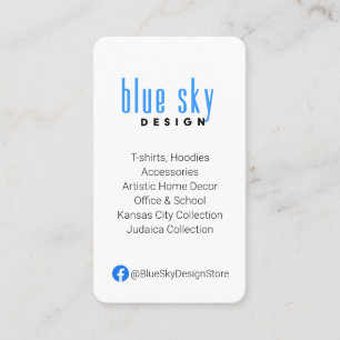 Visita Tarjeta de presentación con logotipo e informaci