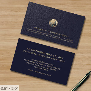 Visita Tarjeta de presentación con logotipo elegante