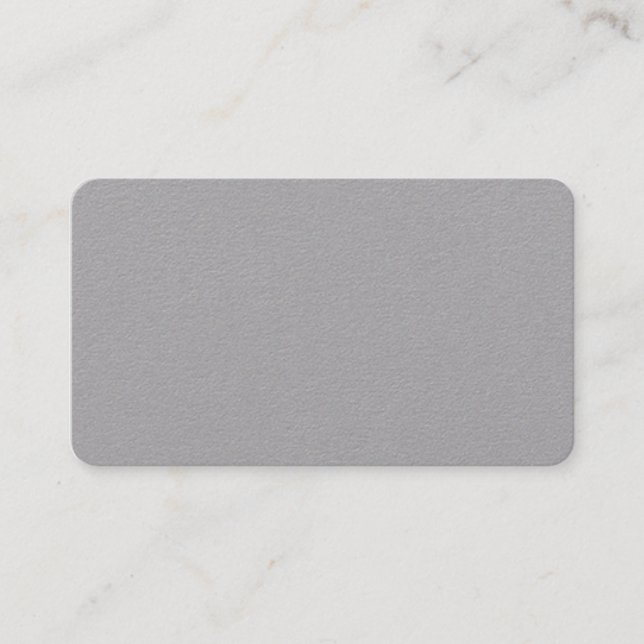 Visita Tarjeta de presentación con redondeo gris premium (Anverso)