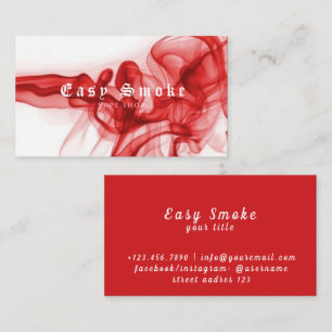 Visita Tarjeta de presentación Corolful Smoke Vape Shop