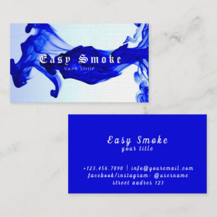 Visita Tarjeta de presentación Corolful Smoke Vape Shop