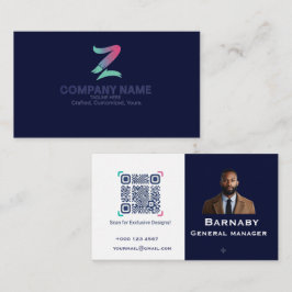 Visita Tarjeta de presentación corporativa profesional co