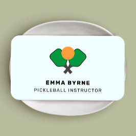 Visita Tarjeta de presentación cuadrada para entrenadores