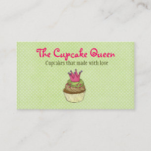 Visita Tarjeta de presentación Cupcakes