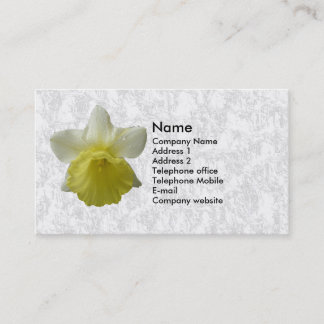 Visita Tarjeta de presentación Daffodil Personalizable
