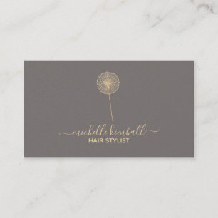 Visita Tarjeta de presentación Dandelion Gold Signature