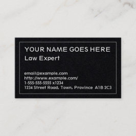 Visita Tarjeta de presentación de abogados