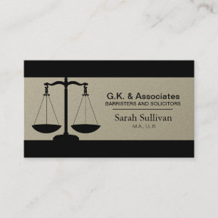 Visita Tarjeta de presentación de abogados - Abogado simp