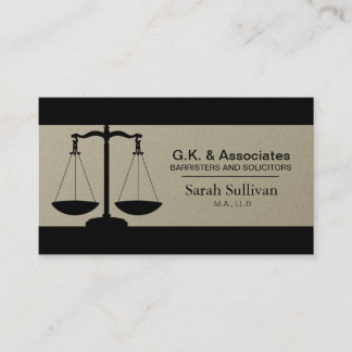 Visita Tarjeta de presentación de abogados - Abogado simp