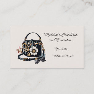 Visita Tarjeta de presentación de accesorios para bolsos