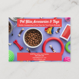 Visita Tarjeta de presentación de accesorios y suministro