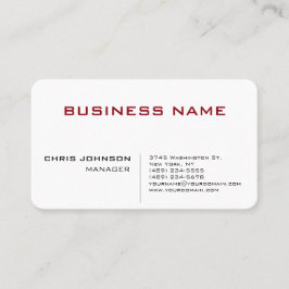 Visita Tarjeta de presentación de Administrador de Modas