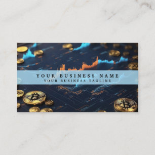 Visita Tarjeta de presentación de analista financiero de 