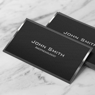 Visita Tarjeta de presentación de Anestesiólogo de Fibra 