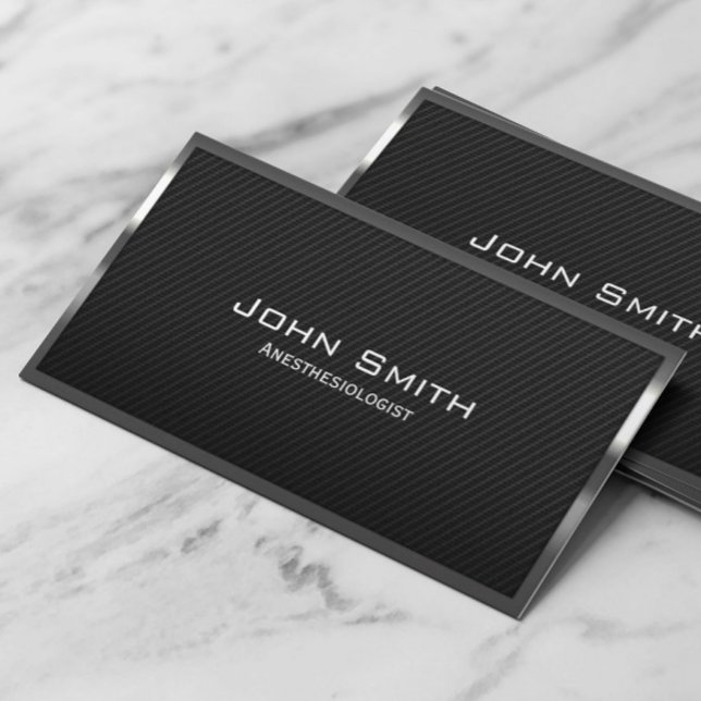 Visita Tarjeta de presentación de Anestesiólogo de Fibra  (Subido por el creador)