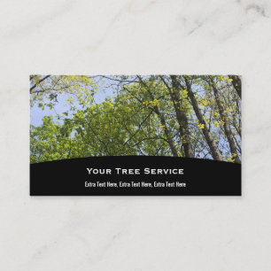 Visita Tarjeta de presentación de árbol