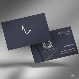 Visita Tarjeta de presentación de arquitecto minimalista