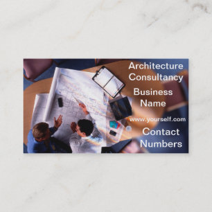 Visita Tarjeta de presentación de arquitectura