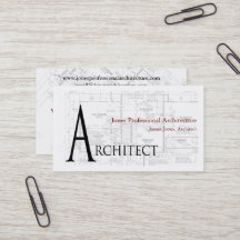 Tarjeta de presentación de arquitectura de arquite