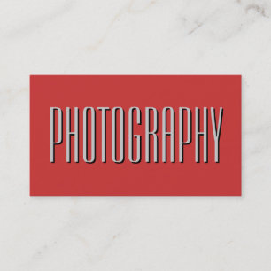 Visita Tarjeta de presentación de artista de fotografía r