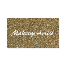 Tarjeta de presentación de artista de maquillaje c