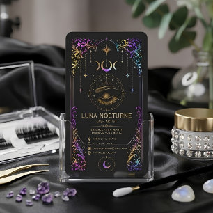 Visita Tarjeta de presentación de artista de maquillaje d