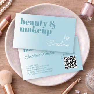 Visita Tarjeta de presentación de Artista de Maquillaje P