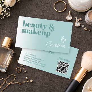 Visita Tarjeta de presentación de Artista de Maquillaje P
