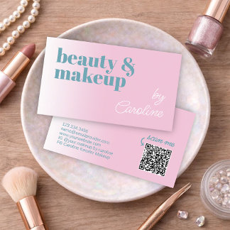 Visita Tarjeta de presentación de Artista de Maquillaje P