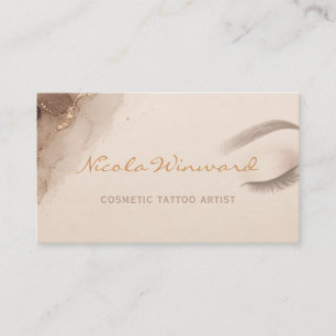 Visita Tarjeta de presentación de artista de tatuaje cosm