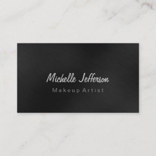 Visita Tarjeta de presentación de artistas de maquillaje 