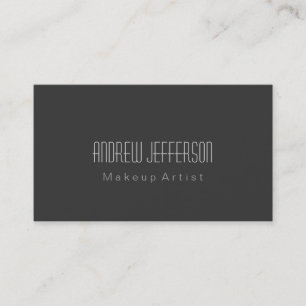 Visita Tarjeta de presentación de artistas de maquillaje 