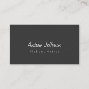 Visita Tarjeta de presentación de artistas de maquillaje 