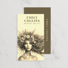 Visita Tarjeta de presentación de artistas florícolas enc