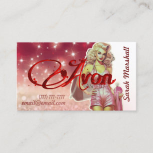 Visita Tarjeta de presentación de Avon