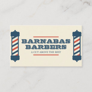 Visita Tarjeta de presentación de Barbería Vintage Barber