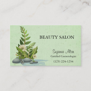 Visita Tarjeta de presentación de Beauty Salon