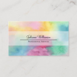 Visita Tarjeta de presentación de Bonito de nubes de colo