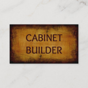 Visita Tarjeta de presentación de Cabinet Builder
