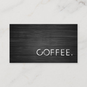 Visita Tarjeta de presentación de café de lealtad de ma