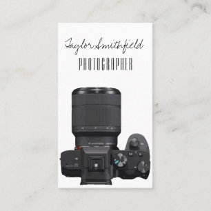 Visita Tarjeta de presentación de cámara