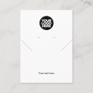 Visita Tarjeta de presentación de carteras de cadena bla