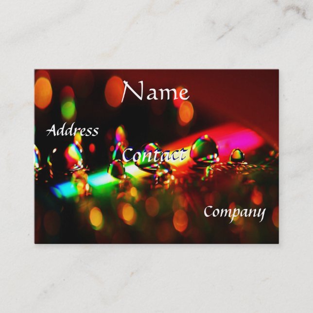 Visita Tarjeta de presentación de CD DJ (Anverso)