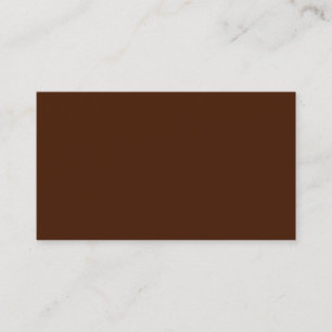 Visita Tarjeta de presentación de chocolate